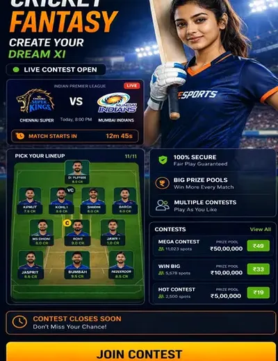 Lcgbet (lcg bet) fantasy cricket & matchday visual 3